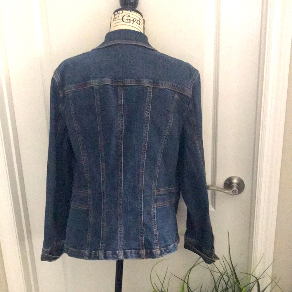 Jones NewYork Sport denim jacket. NW0T - Picture 2 of 3